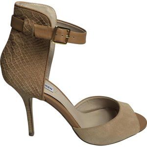 Steve Madden Camel Multi Stepout Pumps